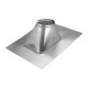 Selkirk SuperPro 6" Adj. Aluminum Roof Flashing For 2/12 - 6/12 Pitch