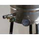 Fire Flue  Water Heater Tank Valve and  temperature gauge